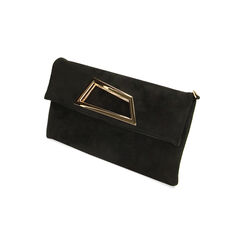 Pochette nera in microfibra, Primadonna, 225135993MFNEROUNI, 002 preview
