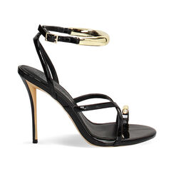 Sandales noires talon 10,5 cm, Primadonna, 272149301VENERO035, 001 preview