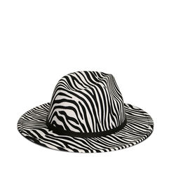 Cappello zebra in microfibra , Primadonna, 20B401903MFZEBRUNI, 002a