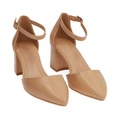 Décolleté nude, tacco 6 cm, Primadonna, 214942231EPNUDE035, 002 preview
