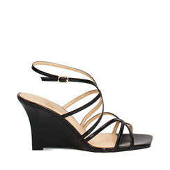 Sandali neri con tacco 8,5 cm, Primadonna, 272134803VENERO035, 001a