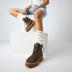 Calentadores en tela beige claro elegantes y versátiles, Primadonna, 26B413204TSPANNUNI, 002 preview