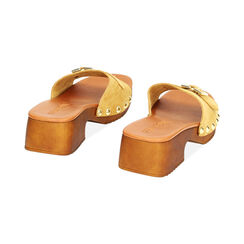Zuecos beige de ante, Primadonna, 234393856CMBEIG035, 003 preview