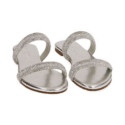 Sandali flat gioiello argento, Primadonna, 214992851LMARGE035, 002 preview