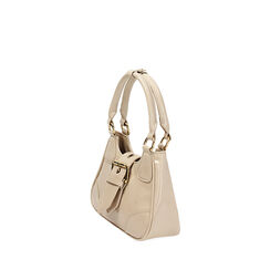 Mini bolsa color crema de naplack, Primadonna, 245125126NPPANNUNI, 002a