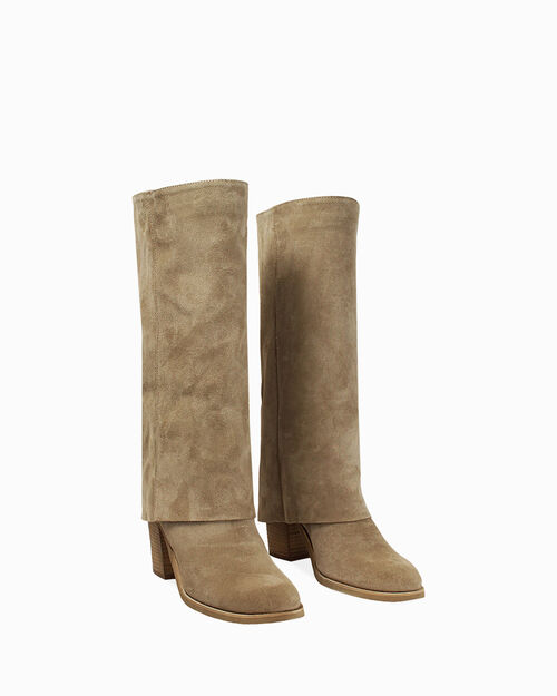 BOTTES DE PLUIE BOTTE SU&Egrave;DE BEIG, BEIGE