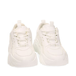 Sneakers bianche chunky, 220112700EPBIAN038, 002a