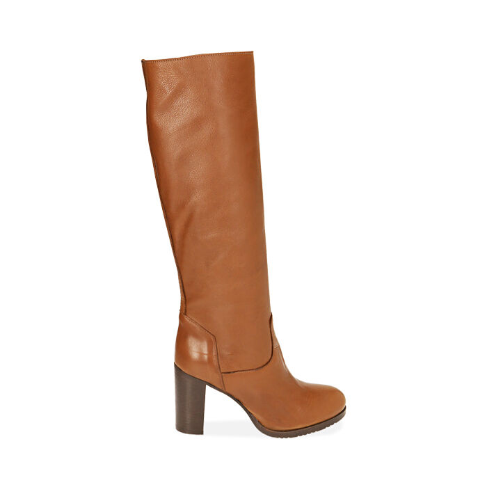 Stivali donna clearance cognac