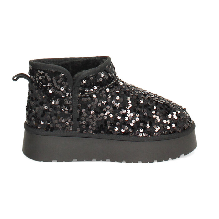 Ugg paillette noir hotsell