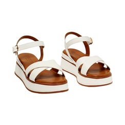 Zeppe donna bianche basic, Primadonna, 254991730EPBIAN035, 003 preview