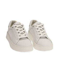 Sneakers blanc/argent, Primadonna, 190625502EPBIAR035, 002a