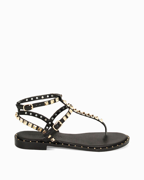 WOMEN SHOES FLAT SYNTHETIC NERO, BLACK