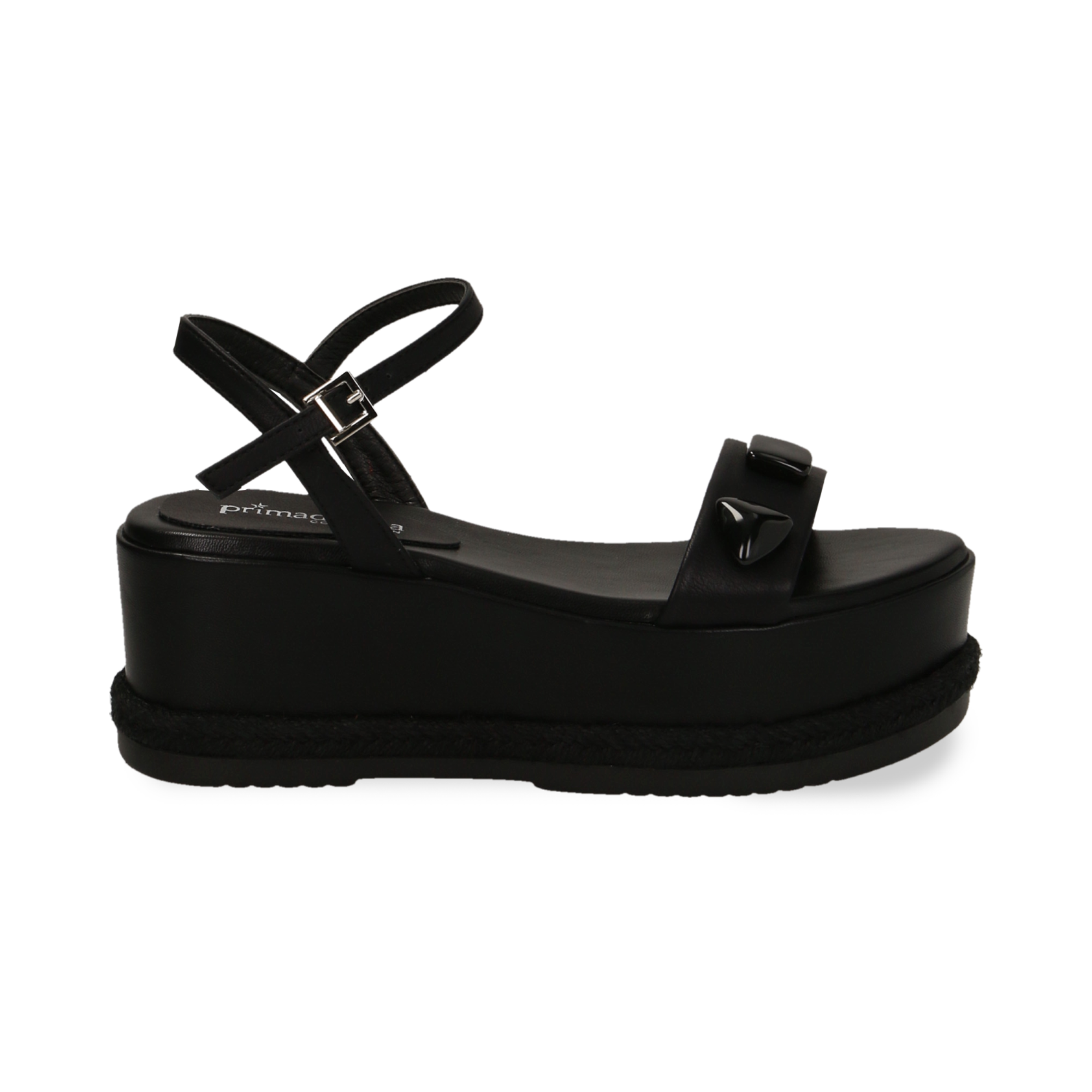 Sandali flatform neri deals