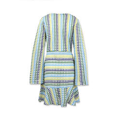 Copricostume donna multicolor blu in tessuto, Primadonna, 25B420475TSMUBLL, 004 preview