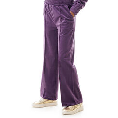 Pantalon en velours violet, Primadonna, 20C910105VLVIOLS, 001a