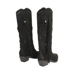 Botas texanas negras tac&oacute;n 5 cm, Primadonna, 27P685502MFNERO035, 004 preview