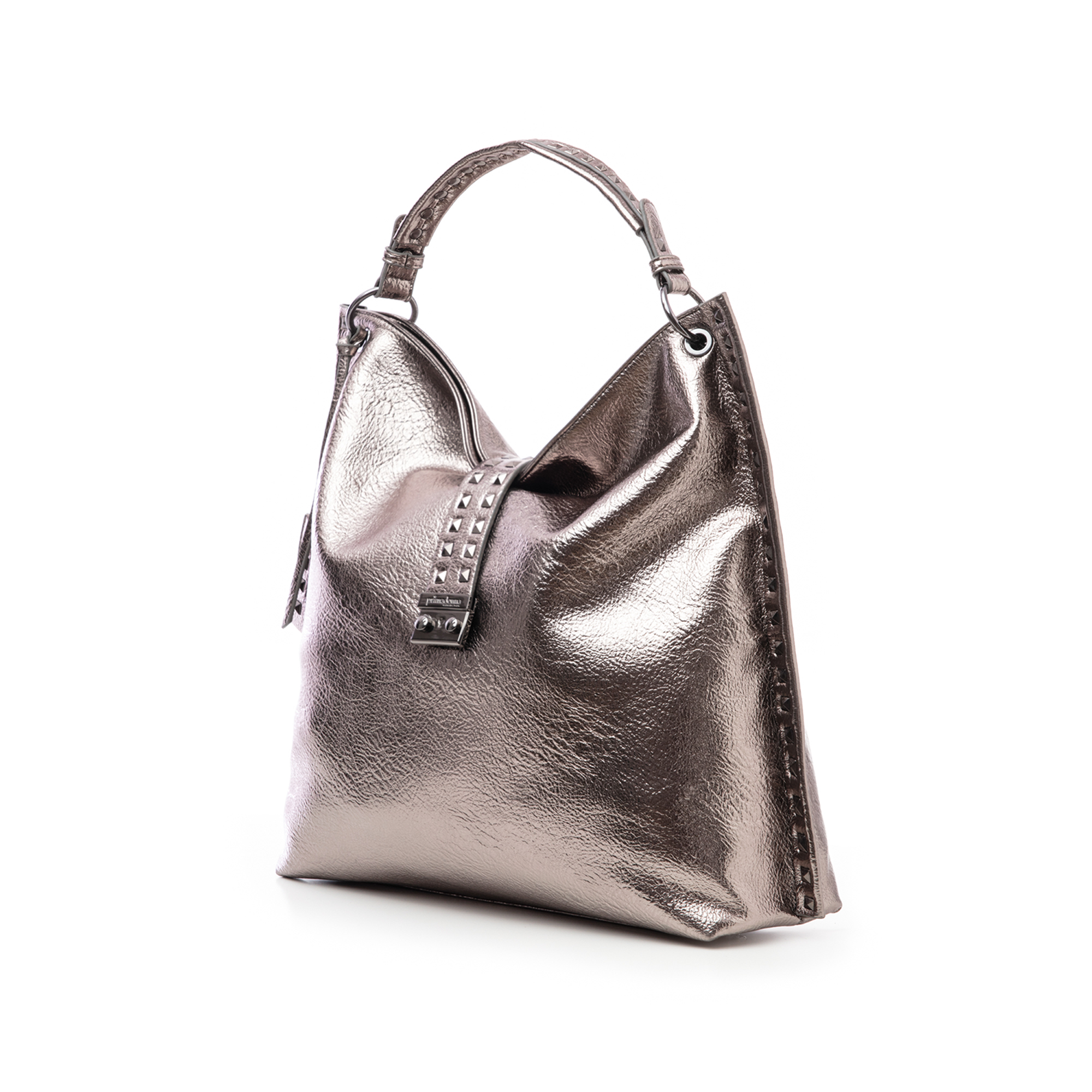 Maxi bag canna di fucile in laminato | Primadonna Collection