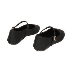 Ballerine nere in tessuto, Primadonna, 234988011LYNERO035, 003 preview