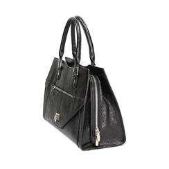 Bolso de mano negro crack, Special Price, 24D583201SCNEROUNI, 002a
