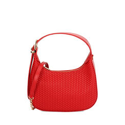 Mini bolso de mujer rojo entrelazado, Primadonna, 255125841EIROSSUNI, 001a