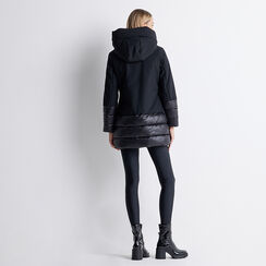Piumino nero imbottito, Primadonna, 228502320TSNEROL, 006 preview