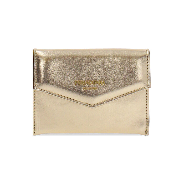Cartera oro con detalles elegantes, Primadonna, 275130632LMOROGUNI