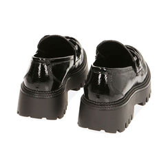 Mocassini neri in naplak, Primadonna, 227528920NPNERO035, 003 preview