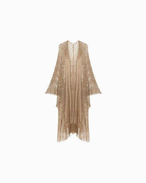 ABBIGLIAMENTO PONCHO TESSUTO OROG, GOLD