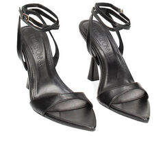 Sandalias con tacón negras, Special Price, 234929419EPNERO036, 002a