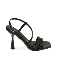 ZAPATOS SANDALIA SINTETICO NERO, Primadonna, 214912902EPNERO035, 001a