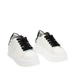 Zapatillas deportivas blancas con suela de material sintético., Primadonna, 262826220EPBIAN035, 002a