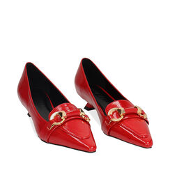 Zapatos de salón bajos rojos, Primadonna, 244922901NPROSS037, 002a