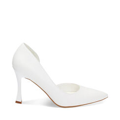 ZAPATOS DE TACÓN BLANCOS PARA MUJER, Primadonna, 232102622EPBIAN035, 001a