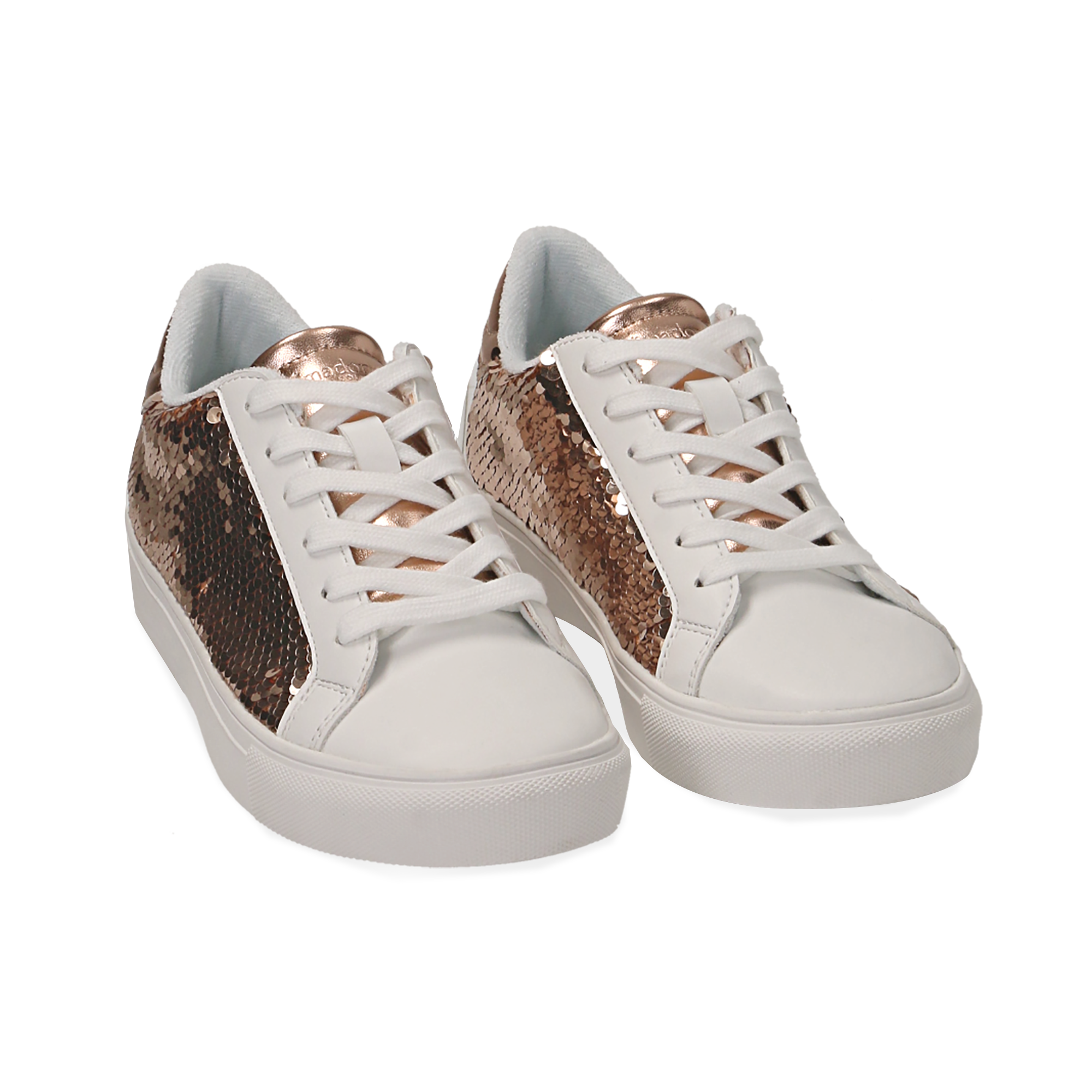 Sneakers con paillettes oro rosa | Primadonna Collection