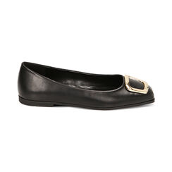 Ballerine nere con fibbia, Primadonna, 224912848EPNERO037, 001 preview