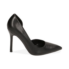 Décolleté minimal nere, tacco 10,5 cm, Primadonna, 212186143EPNERO035, 001 preview
