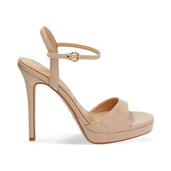Sandali nude tacco 11,4 cm, Primadonna, 272153301NPNUDE035, 001 preview