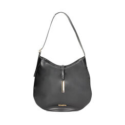 Borsa hobo a spalla nera, Primadonna, 232323634EPNEROUNI, 001a