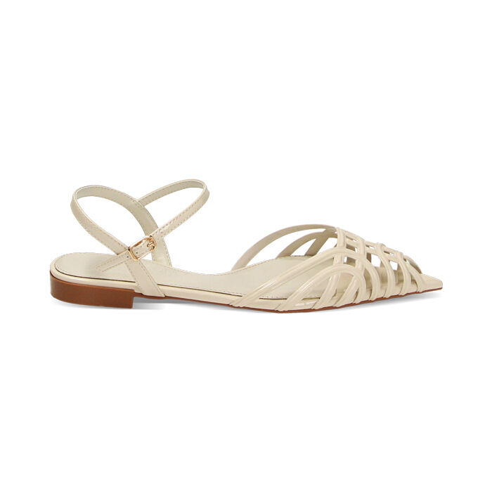 Slingback donna panna in vernice Primadonna Collection