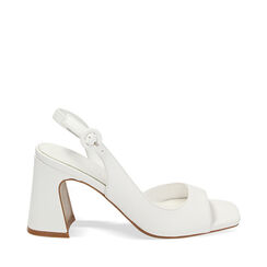 Sandalias con tacón blancos, Primadonna, 232107101EPBIAN036, 001a