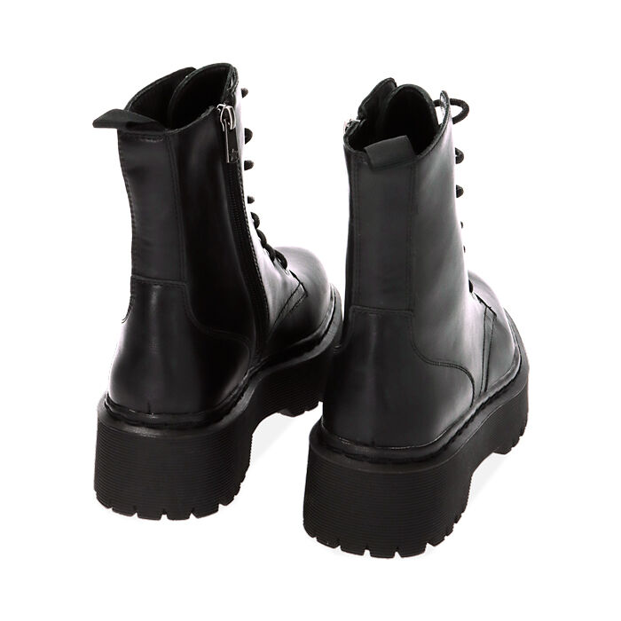 Anfibio nero platform 5 cm Primadonna Collection