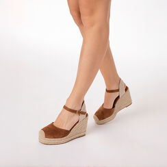 Alpargatas cognac tac&oacute;n 9,5 cm, Primadonna, 274920102MFCOGN035, 002 preview