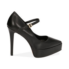 Décolleté platform nere, tacco 13 cm, Ultime Occasioni, 21N213610EPNERO036, 001 preview