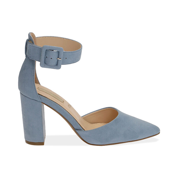 talon bleu clair