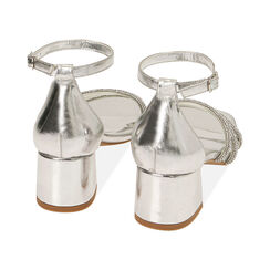 Sandali argento, tacco 5 cm, Primadonna, 214924578LMARGE035, 003 preview