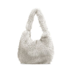 Bolso de mano beige claro con correa cruzada removible, Primadonna, 261902538FUPANNUNI, 001a