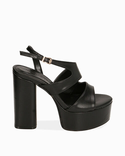 ZAPATOS SANDALIA SINTETICO NERO