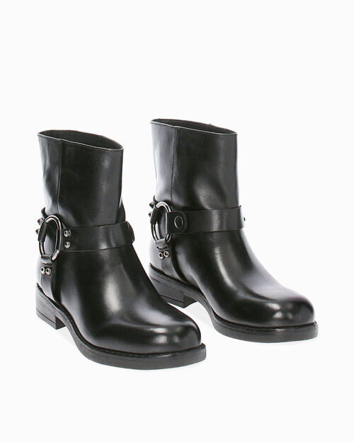 Biker neri in pelle, 