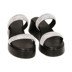 Ciabatte nere, zeppa 5,5 cm, Primadonna, 214958616EPNERO035, 002 preview