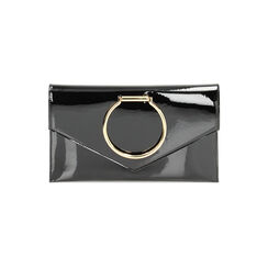 Pochette nera in vernice, Primadonna, 235125560VENEROUNI, 001 preview